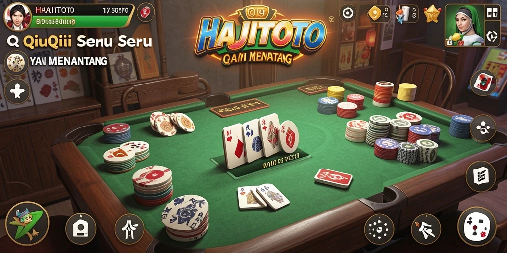 Screenshot gameplay QiuQiu yang menarik dalam HAJITOTO.