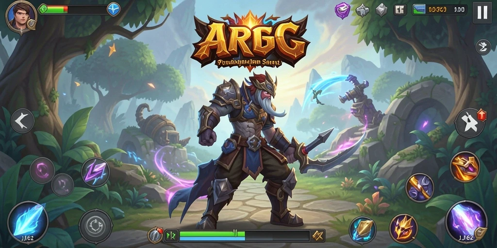 Tampilan screenshot utama <strong>JJ62</strong> menampilkan aksi pertempuran yang mendebarkan di dunia ARPG.