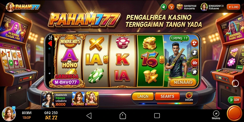 Tampilan gameplay seru dan mengasyikkan di PAHAM777.